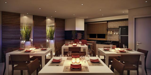 Lindo prédio! Com pouco tempo de construção, salão de festas mobiliado! - Foto 3