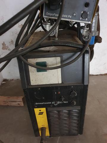 Máquina de solda Mig Esab modelo 318 - Foto 5
