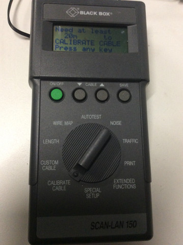 Scanner analisador de cabo de redes black bom - Foto 2