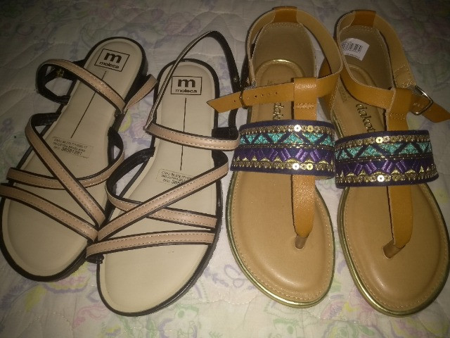 novas rasteirinhas