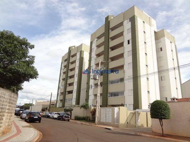Apartamento com 3 dormitórios à venda, 75 m² por R$ 295.000 - Vale dos Tucanos - Londrina/