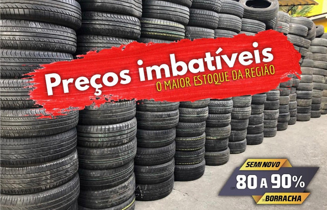 ?PNEUS SEMI NOVOS 225/40-18 michelin
