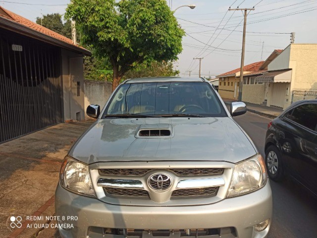 HILUX CD 4X4 TURBO DIESEL SRV MOTOR NOVO!