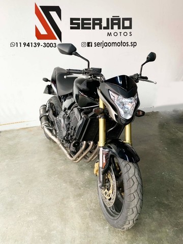 CB600F HORNET PRETA 2012/2012 COM C-ABS SERJÃO MOTOS CENTRO SP