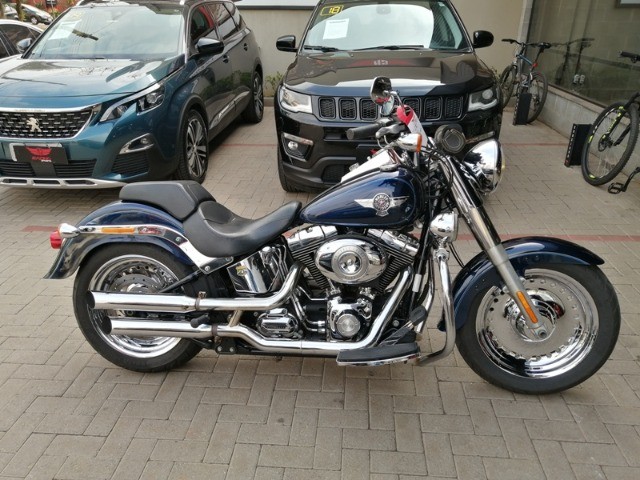 HARLEY DAVIDSON FAT BOY 2013 AZUL ESCAPE ESPORTIVO