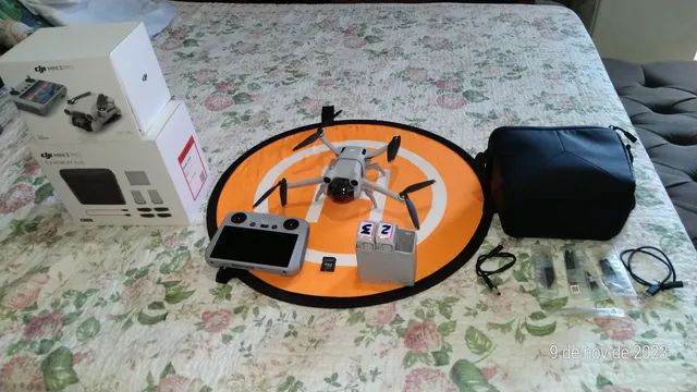 Drone Dji Mini 3 Pro Fly More Combo Plus com Tela Rc e Sensores Anti Colisões. - Foto 5