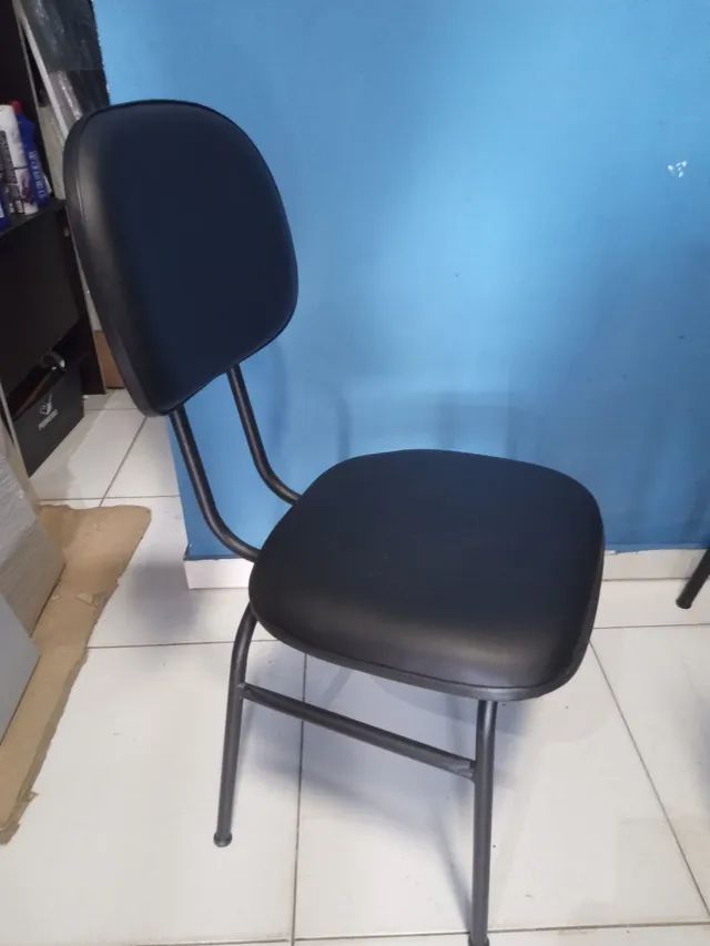 Cadeira fixa escritório secretaria  - Foto 2