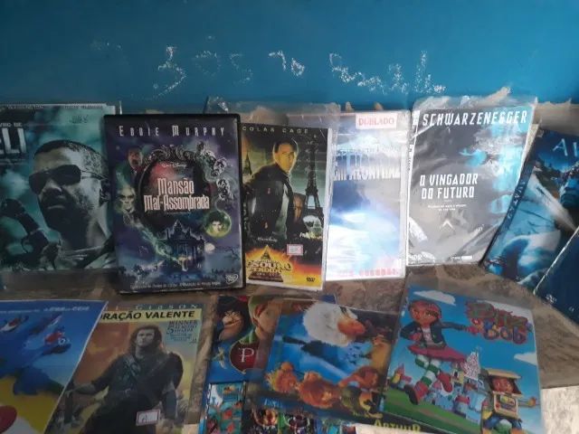 Dvds  de Filmes e Desenhos antigos