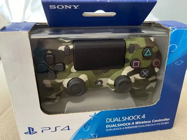 Controle Sem Fio Dualshock Playstation 4 Sony - Preto