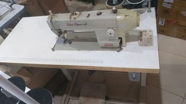 Máquina de costura reta industrial direcdriw usada  - Foto 2