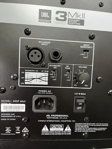 Monitor de Estúdio Ativo JBL 305P MKII