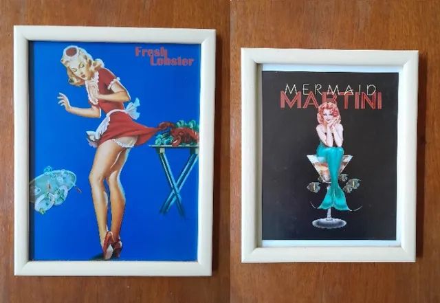 2 Quadros decorativos Pin Up - Retrô - Objetos de decoração - Asa Sul,  Brasília 1240759925