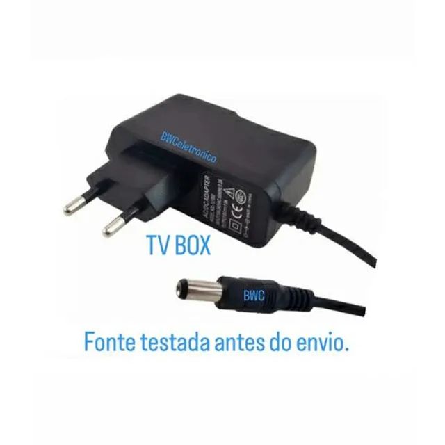 Fonte De Energia Alimentação carregador Tv Box 5V 2A - Foto 5
