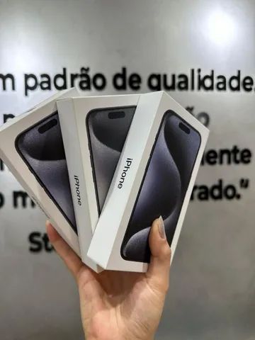 Oportunidade - IPhone 15 Pro Max 256GB Lacrado - Aceitamos troca! 1 Ano Garantia Apple 