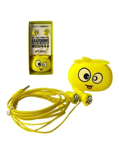 Fone de Ouvido Monsters Com Fio - Foto 4