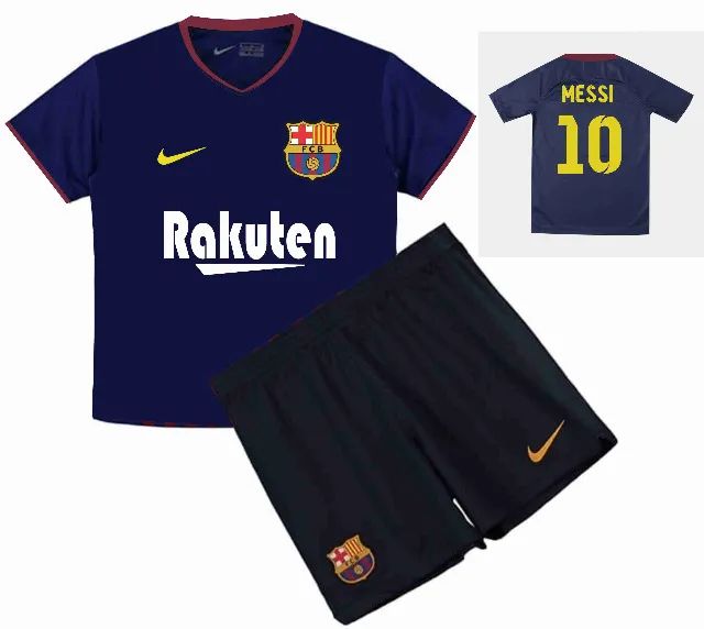 Kit de futebol infantil Barcelona