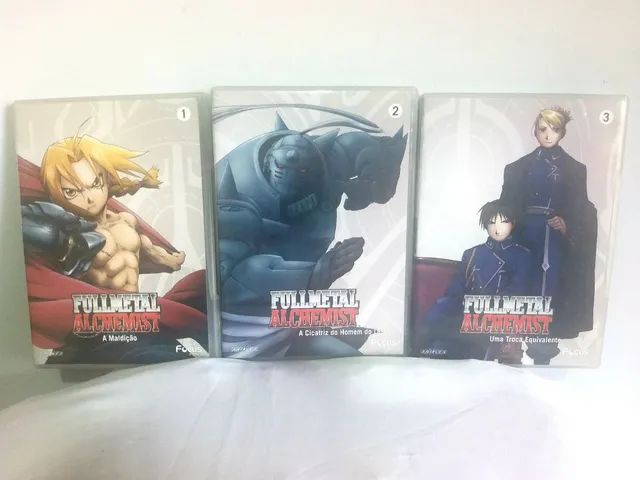 Dvd Fullmetal Alchemist box 1 Original focus