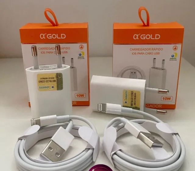 Carregador Completo para iPhone - Entrega Grátis