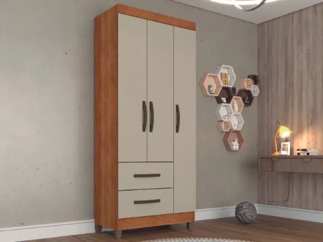 Guarda Roupa Estrela 3 portas !! L7288m - Foto 2