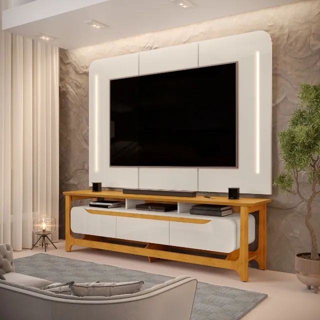 sala rack painel bancada 