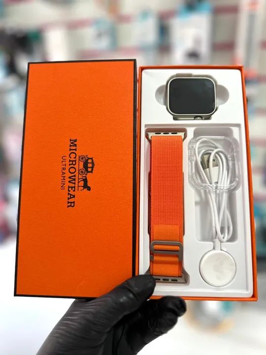 RELÓGIO SMARTWATCH W69 ULTRA MINI - Foto 3