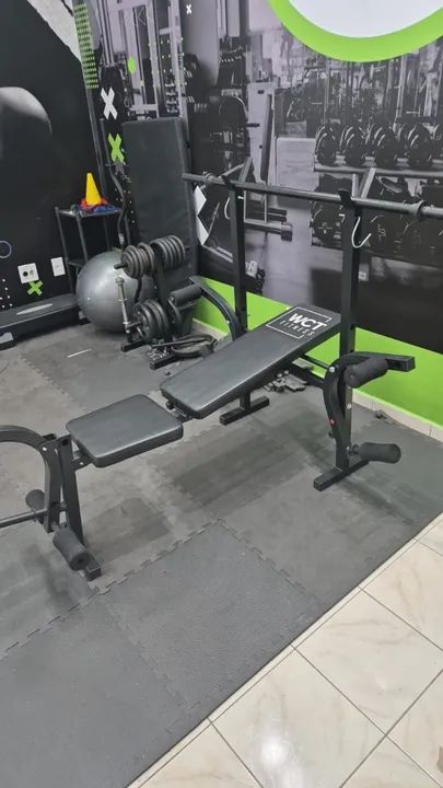 Banco De Supino Academia Em Casa Ginastica Wct Fitness  - Foto 2
