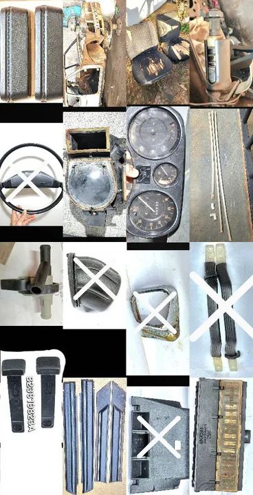 Passat antigo retirada de peças doador dado baixa sem documento sucata chassi carroceria - Foto 5