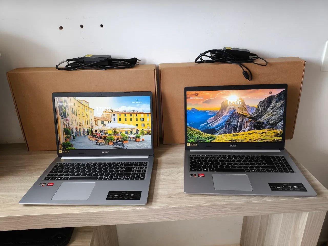 Notebooks Aspire 5 impecáveis 