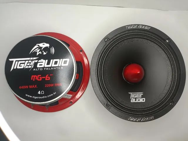 Alto Falante Tiger Áudio 220mg-6 6 Polegadas 440 W Rms (par)