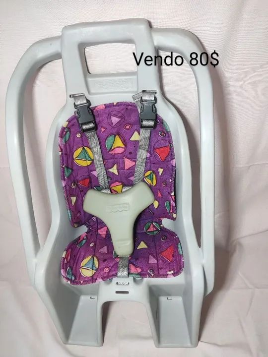 Assento infantil para bicicleta + bagageiro - Foto 2