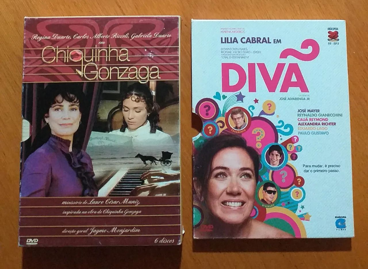 Dvd Box Chiquinha Gonzaga e Diva