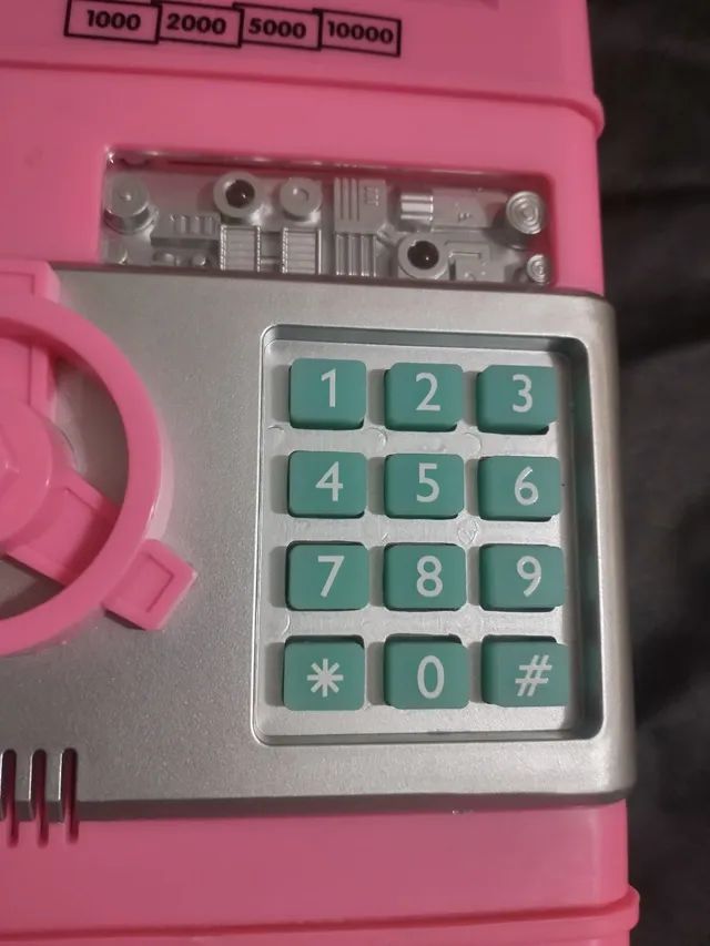 Cofre digital botas e moedas com sons música e senha  - Foto 2