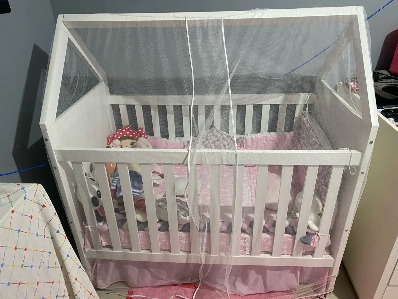 Berço + mosquiteiro  - Foto 4