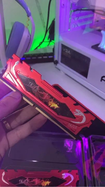 Memória RAM jazer 2x8GB ao total 16GB DDR4 3200MHz
