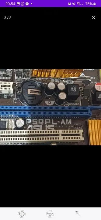 placa mae ddr2  - Foto 2