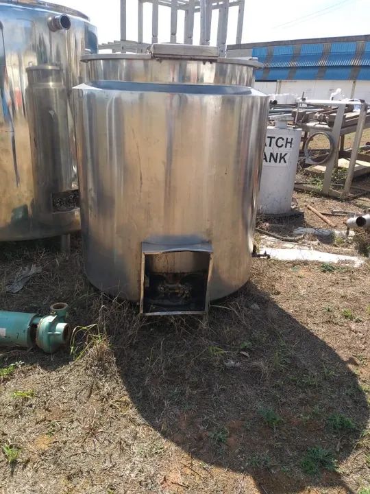 Tanque em aço inox 