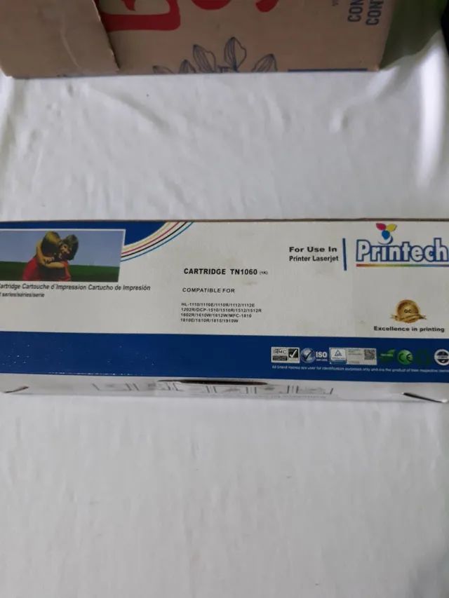 Cartucho printech laser jet tn1060 ( 1k) novo lacrado 