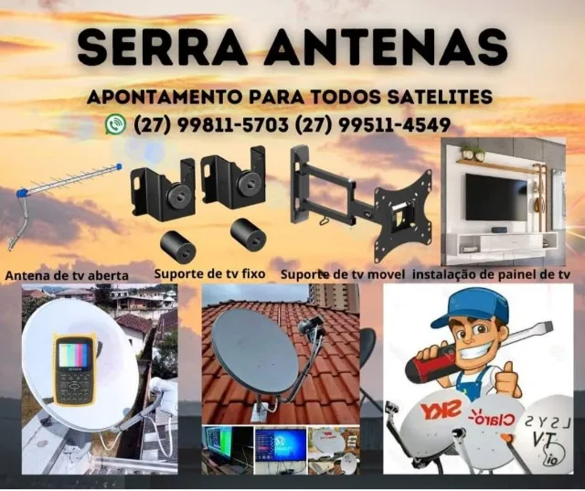 antenieiro antrenista em antenas