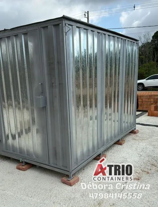 Container almoxarifado galvanizado 