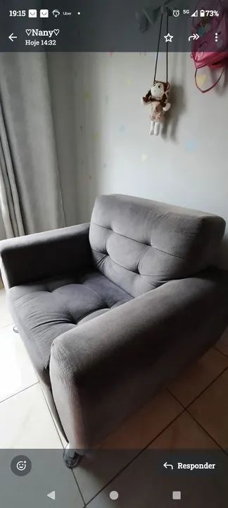 Poltrona semi nova65704309662211121