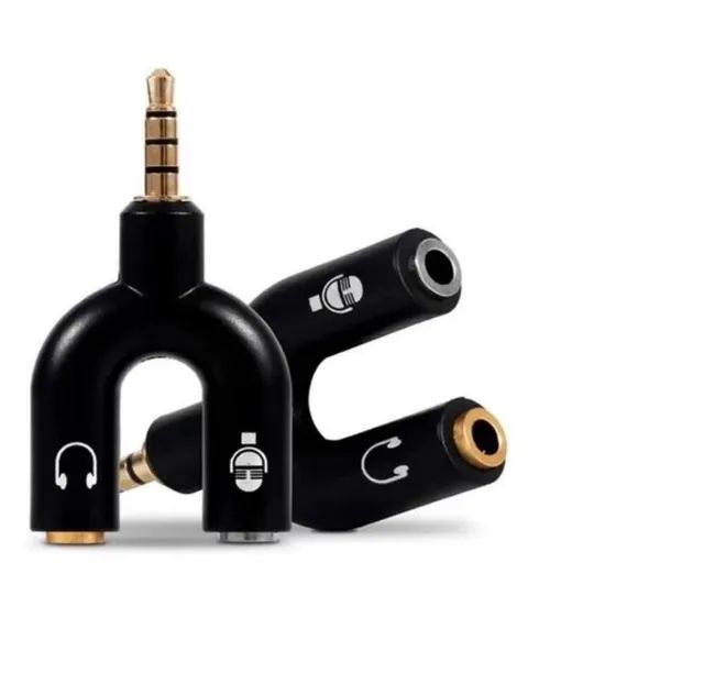 Adaptador Knup Y P3 Fone e Microfone 