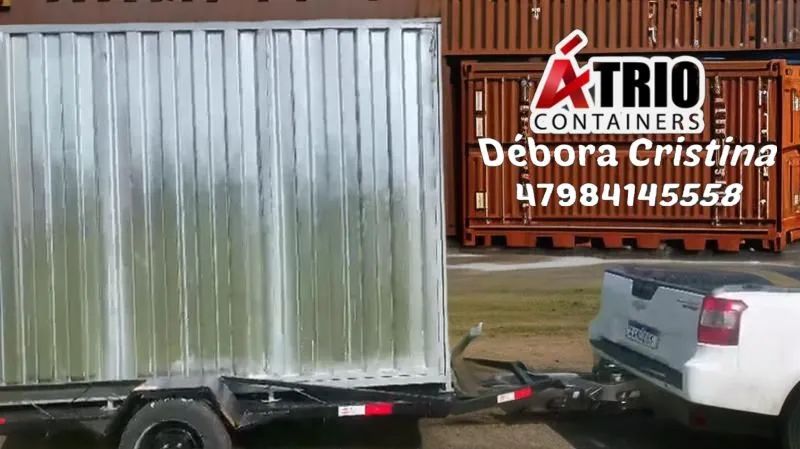 Container guarda tudo desmontável obra - Foto 4