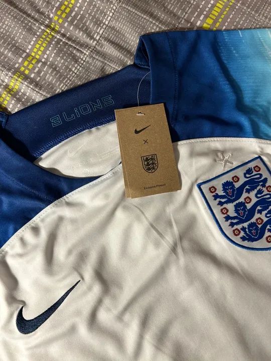 Camisa Inglaterra I - Copa 2022 - Foto 3