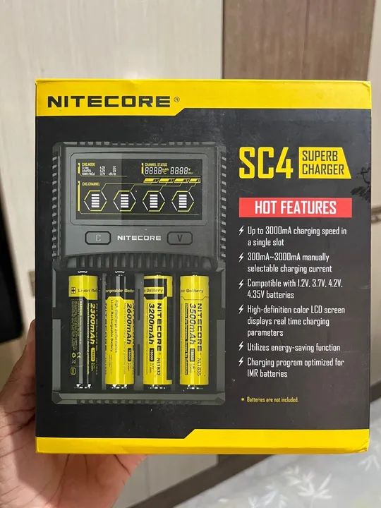 Carregador de Pilhas Nitecote SC4
