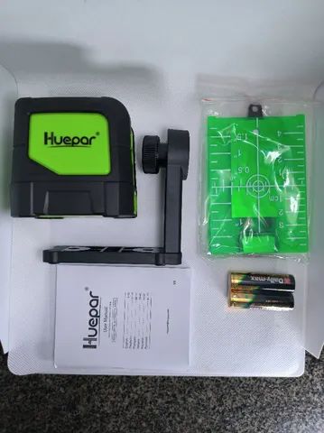 Nível a laser Huepar 2 linhas verde vertical e horizontal  - Foto 2