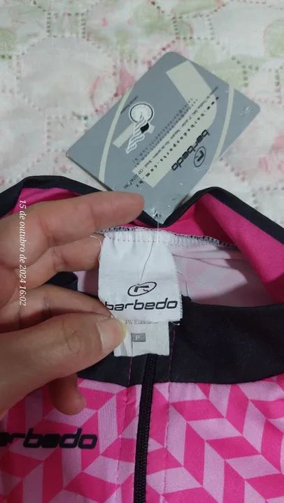 Camisa Ciclismo Barbedo Le Capre Di Montagna Tam P Nova Etiqueta - Foto 3