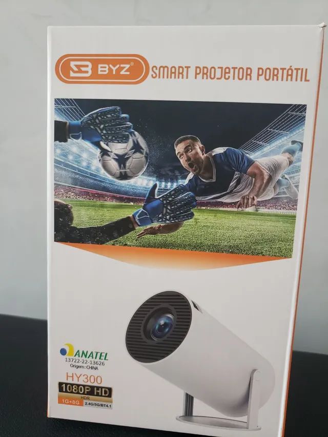 Projetor mini 180 graus full hd - Foto 4