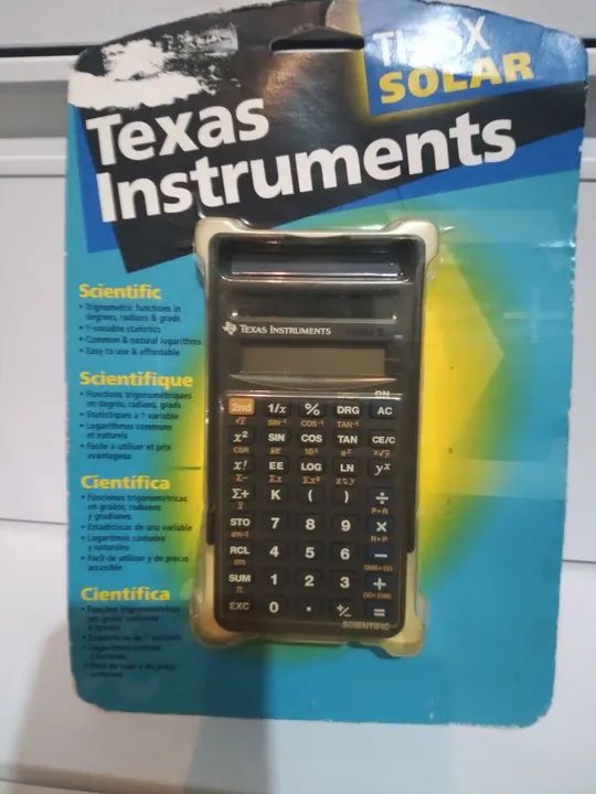 Calculadora Científica Texas Instruments TI-25X Solar