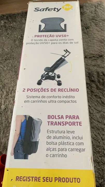Carrinho safety 1st