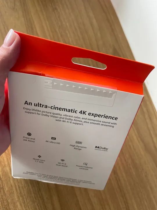 Fire TV Stick 4K - Novo na caixa LACRADO - Foto 2
